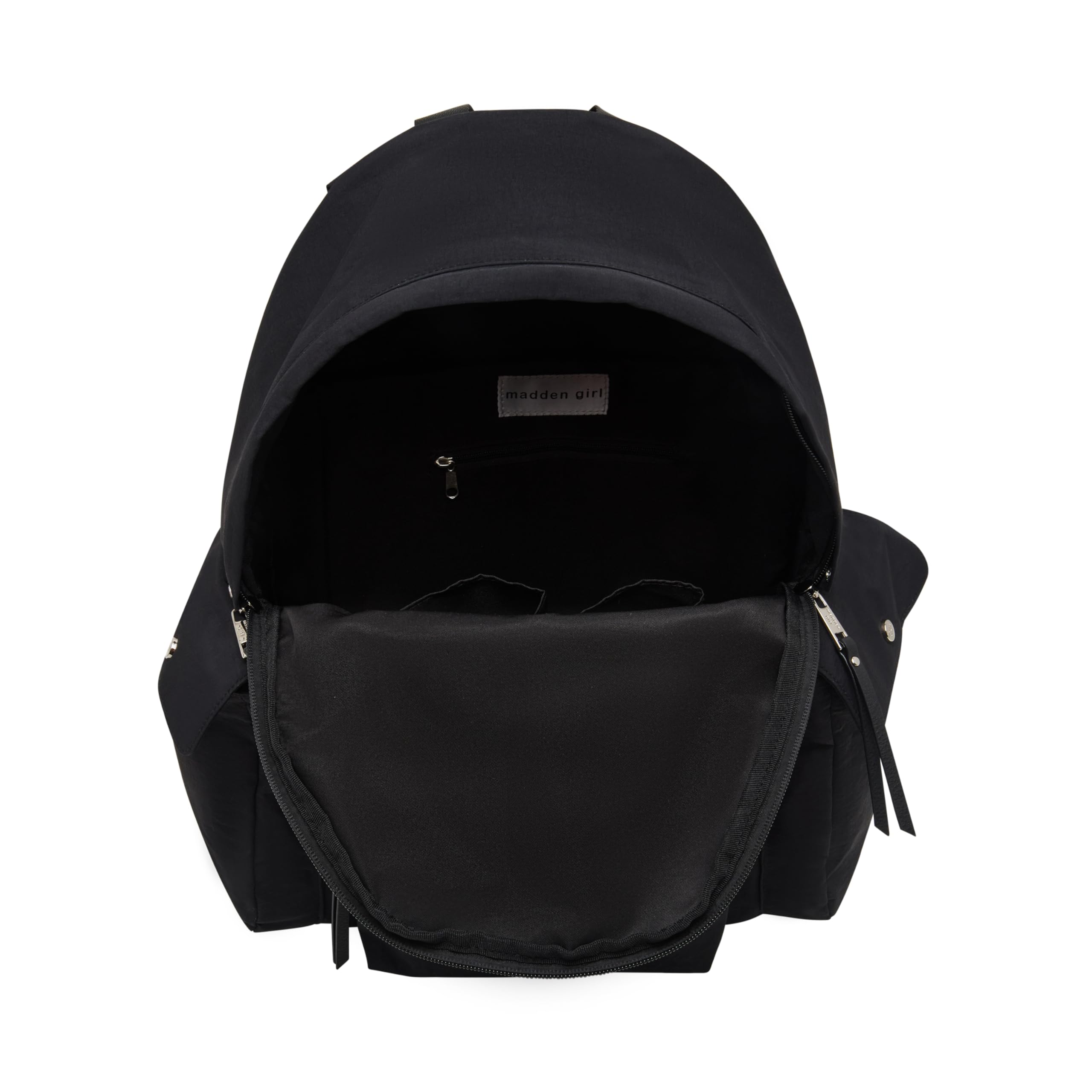 Madden Girl Brazen Backpack, Black - Image 5