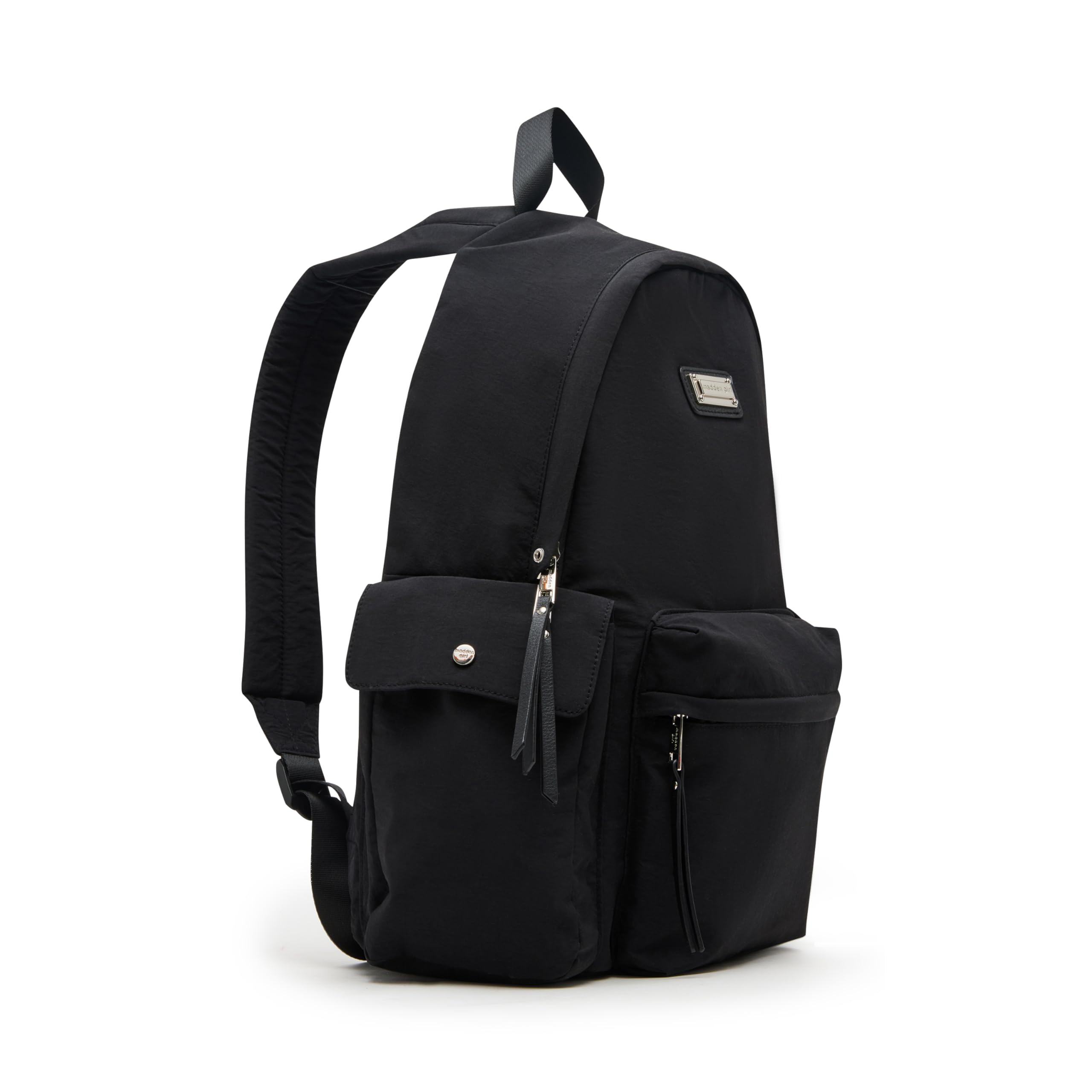 Madden Girl Brazen Backpack, Black - Image 6
