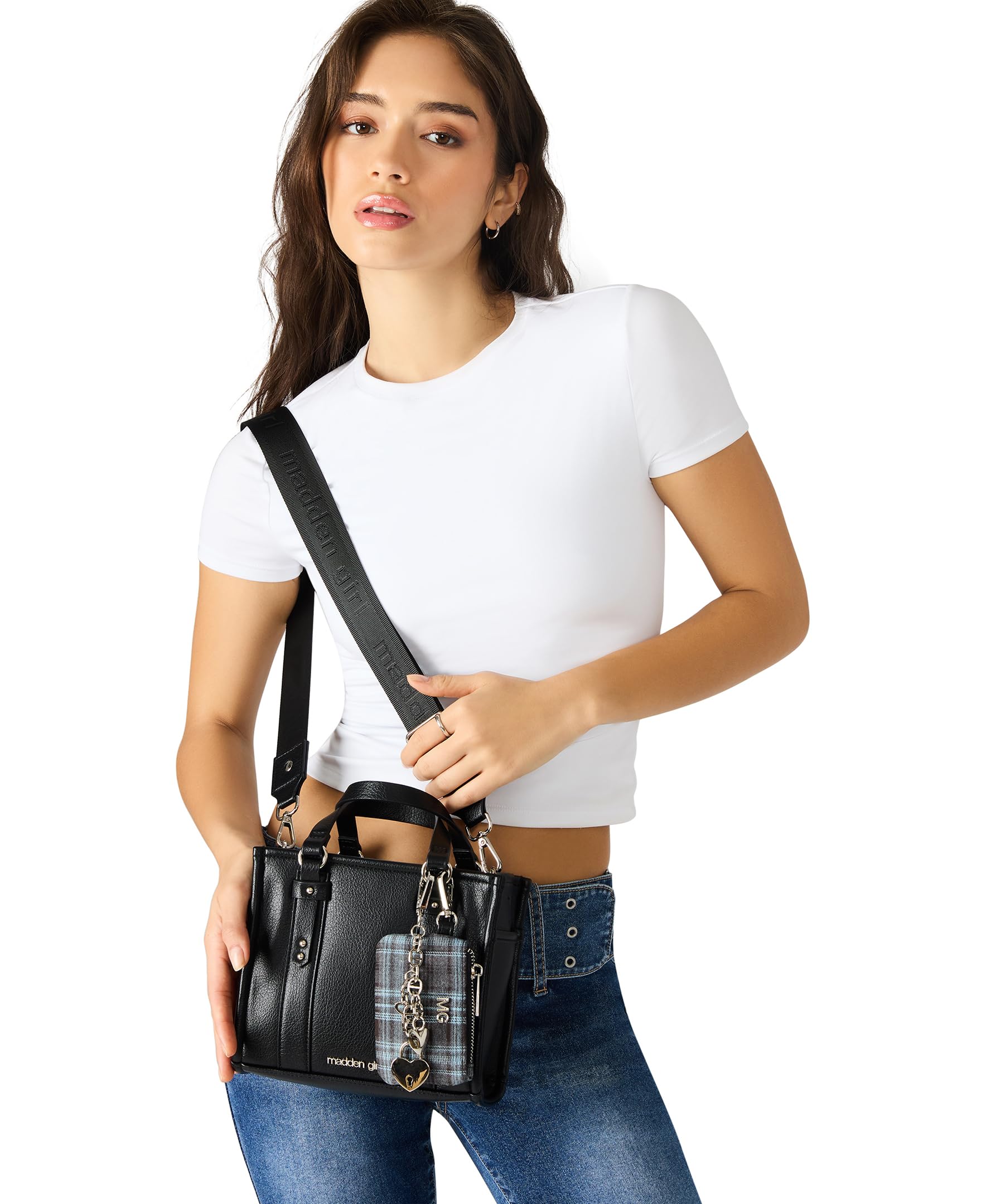 Madden Girl Women's Akyra Tote Bag, Taupe, Small - Image 6