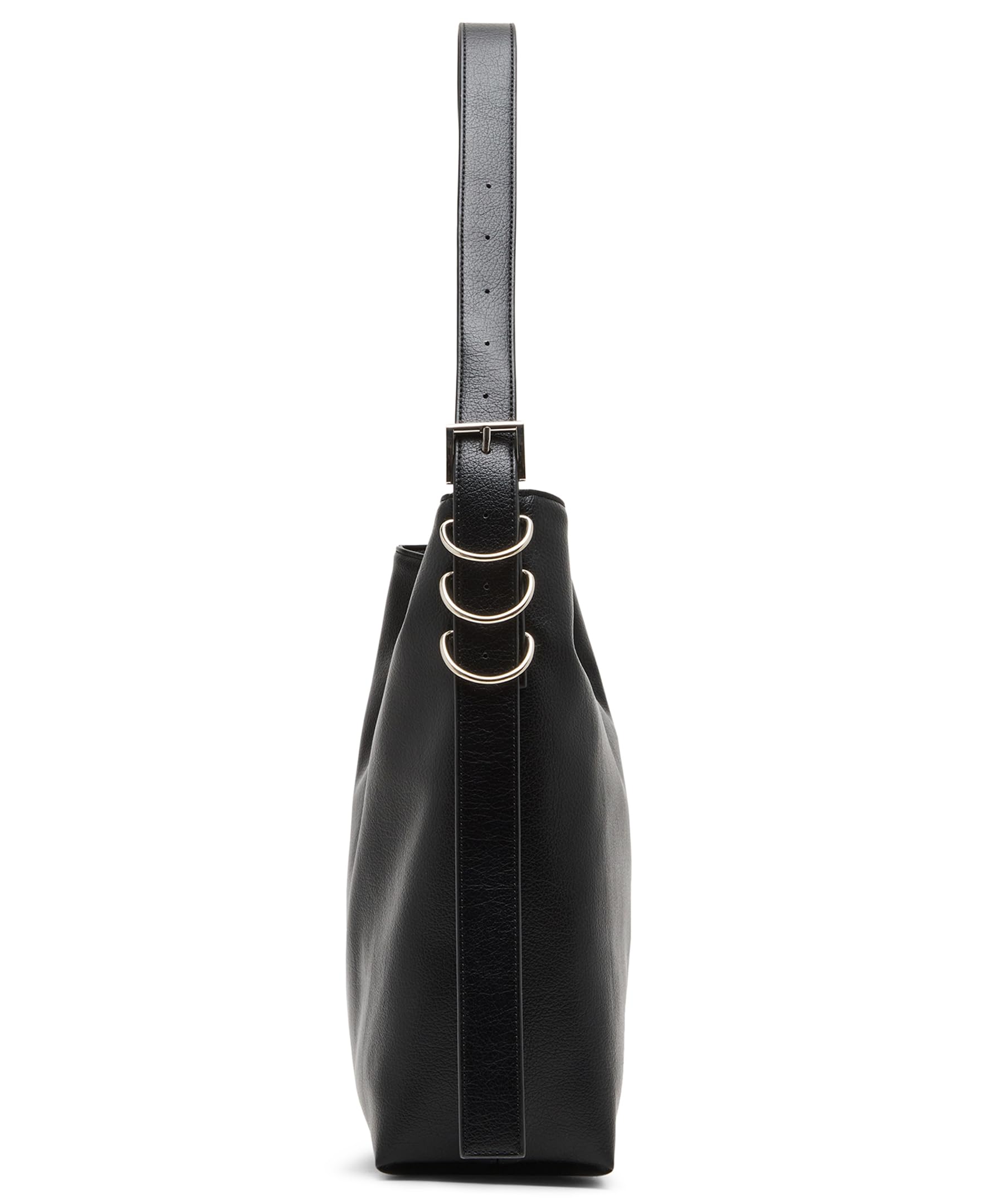 Madden Girl Women's Wyatt Shoulder Bag, Black, Small - Image 3